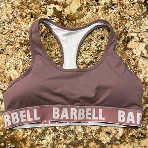 Barbell sports bra (never worn)